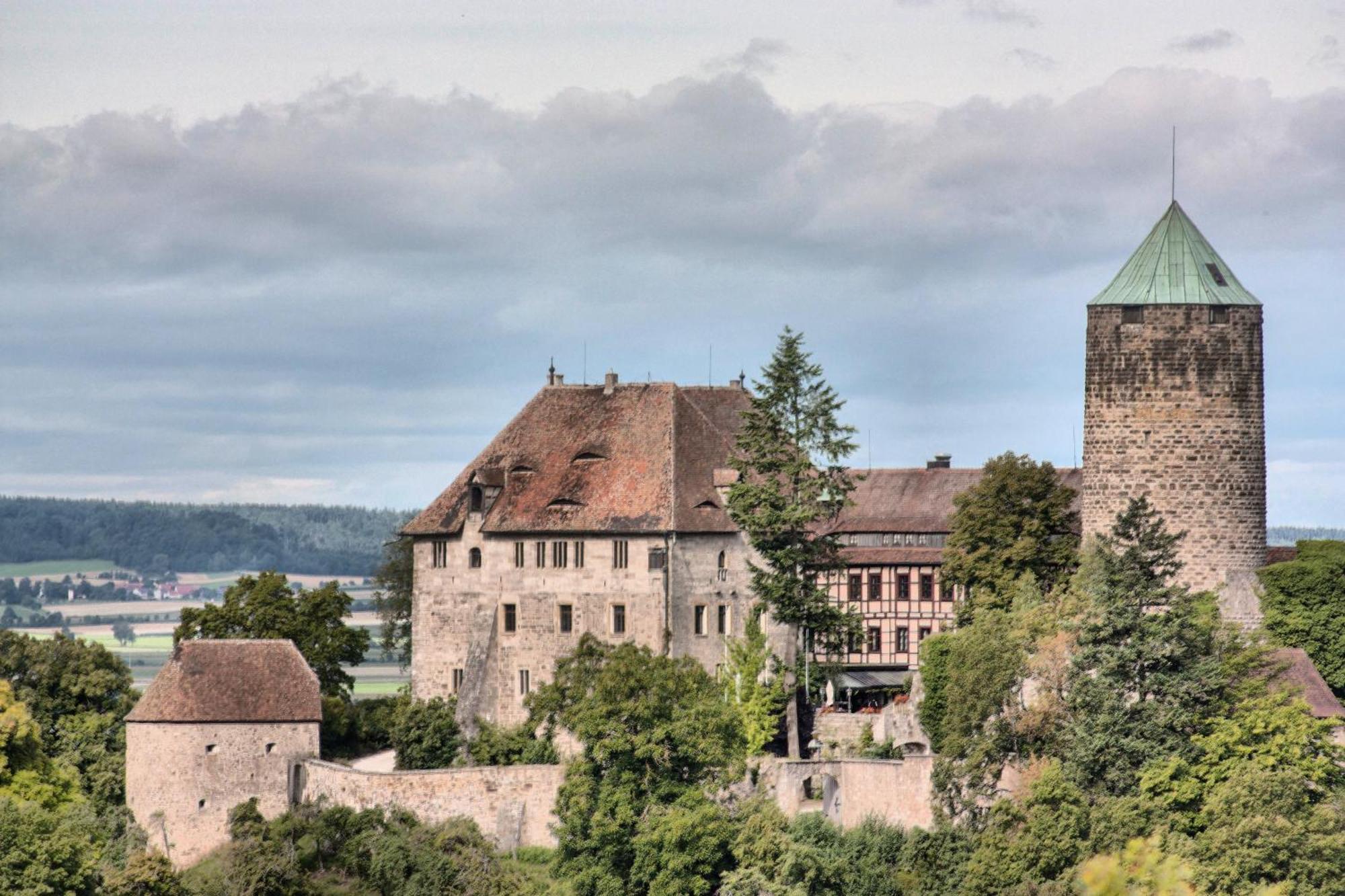 Burg Colmberg Hotel Bagian luar foto