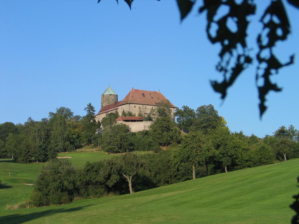 Burg Colmberg Hotel Bagian luar foto